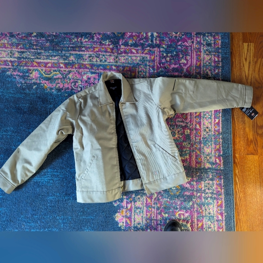 Dickies women's insulated Eisenhower jacket tan Medium